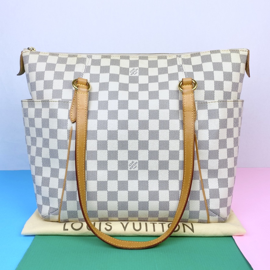 Louis Vuitton, Bags, Beautiful Totally Mm Damier Azur