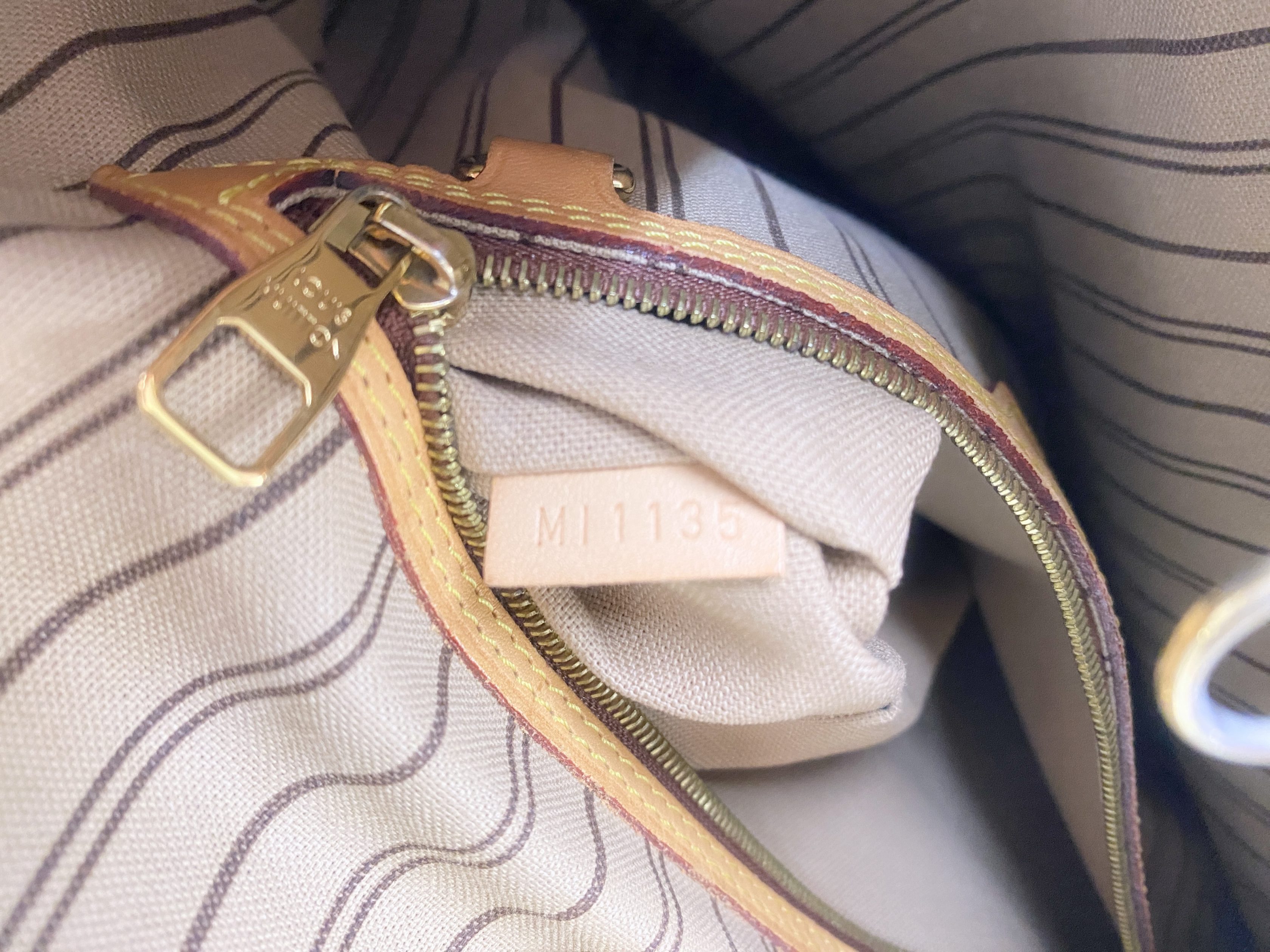 🌸 Louis Vuitton Delightful MM Monogram Beige Shoulder Bag (FL0111)+  Receipt 🌸