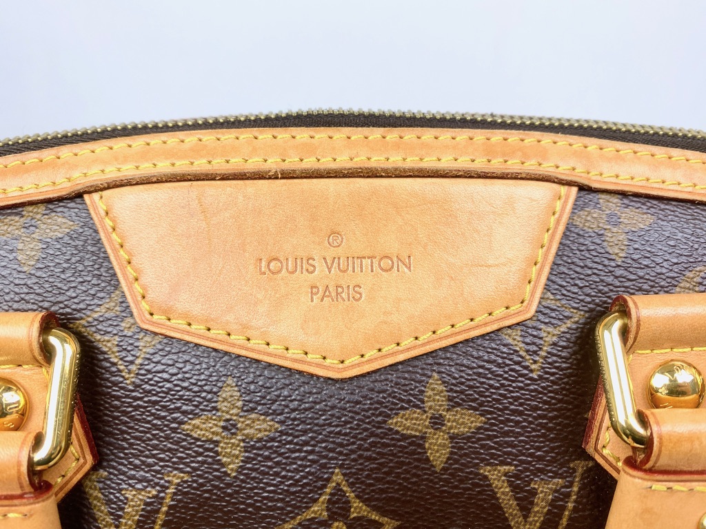 Louis Vuitton Retiro Brown Monogram Nior Black Satchel Duffle Crossbody  Canvas