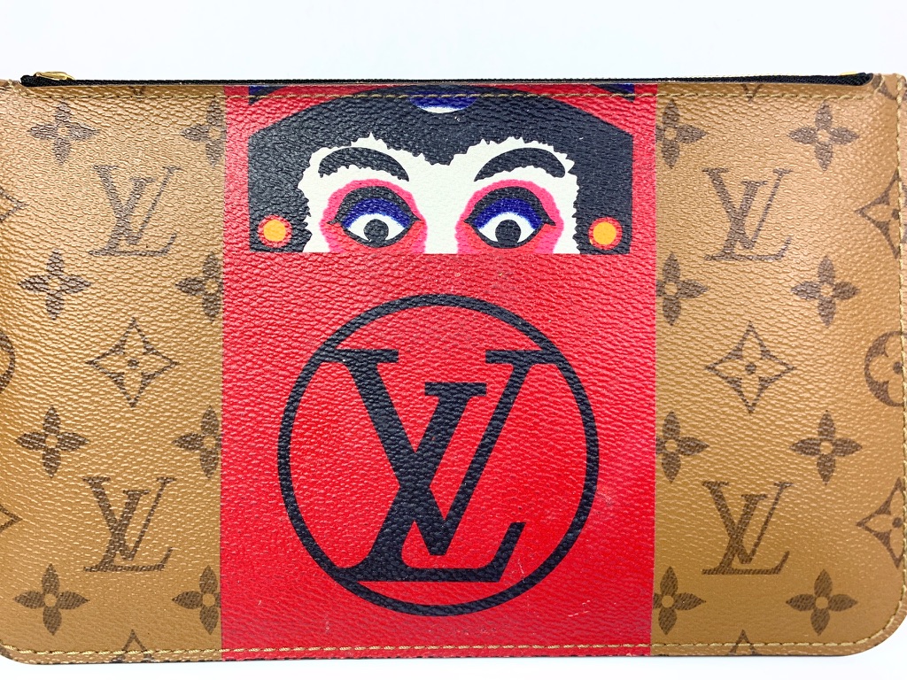 Louis Vuitton x Kansai Yamamoto Neverfull Monogram Kabuki MM