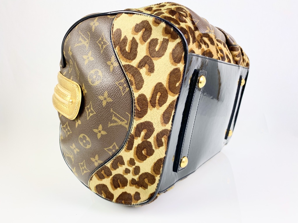 Louis Vuitton, Pre-Loved Brown Monogram Leopard Stephen Bag, Brown