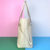 (New Condition) Neverfull MM in Empreinte Tourterelle (Cream) with Pouch