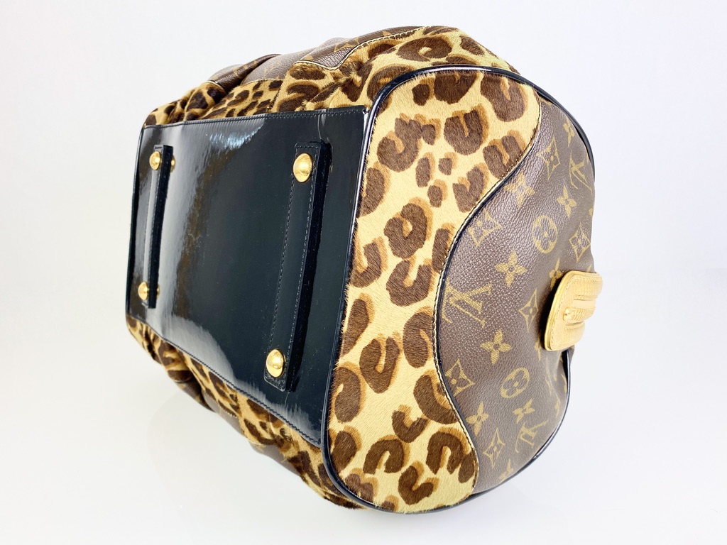 Louis Vuitton North South Bag Limited Edition Stephen Sprouse Leopard Che