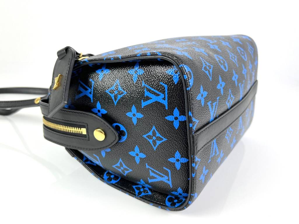Louis Vuitton Unboxing!  Speedy PM Digital Blue / Noir Black 
