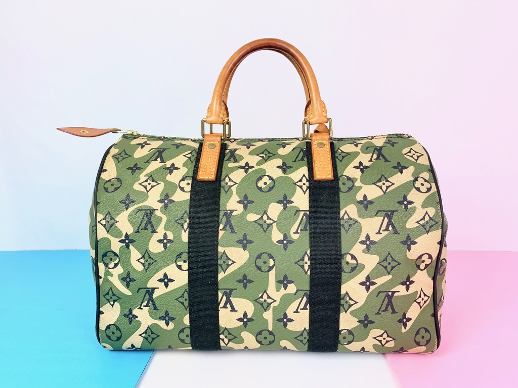 Louis Vuitton pre-owned Speedy 35 Camouflage Monogram Holdall