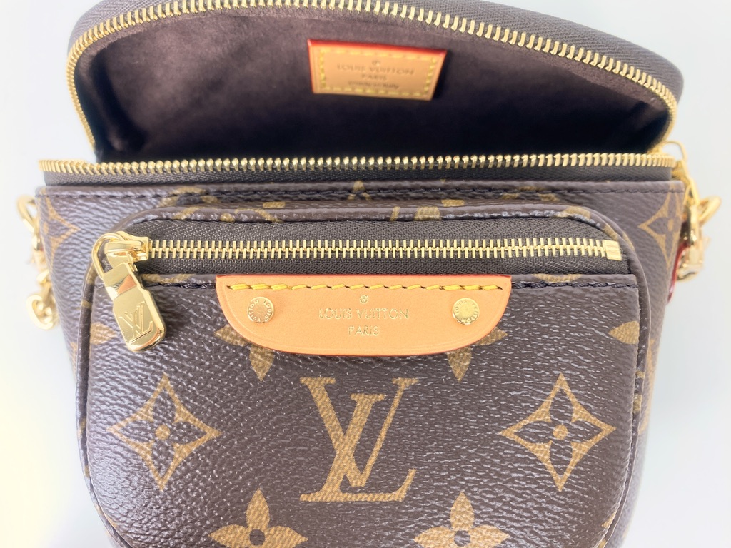 Louis Vuitton Mini Bumbag Monogram, New In Box GA001 GA003