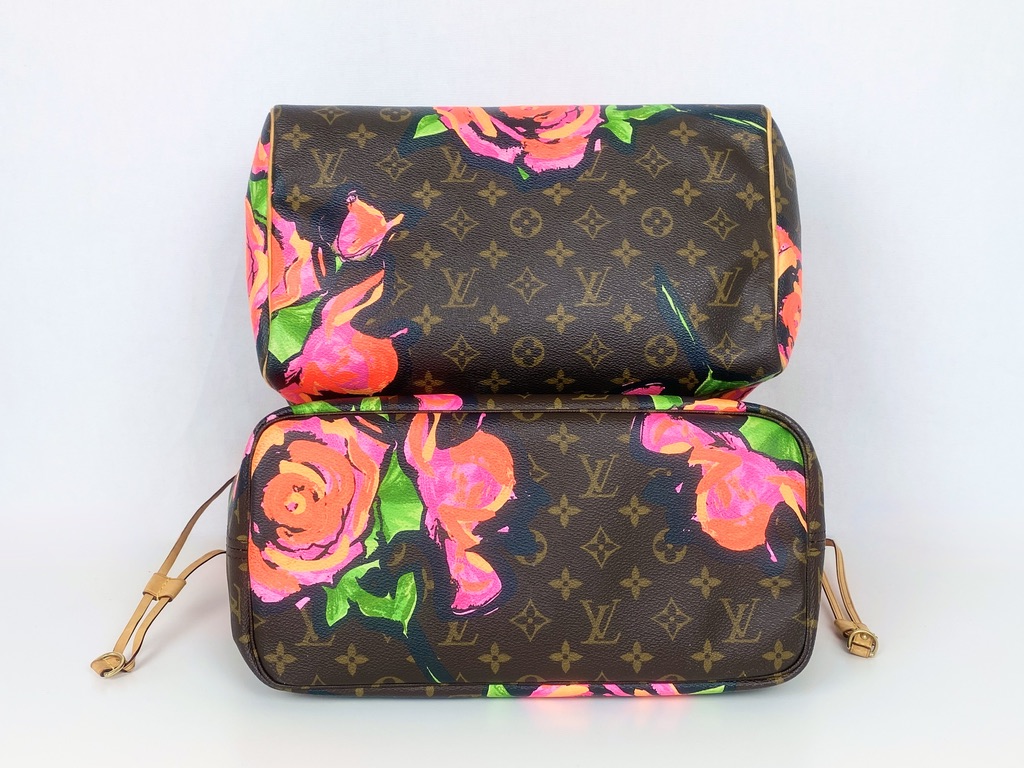 Stephen Sprouse Rose Neverfull and Speedy Bundle Deal - Purse Utopia