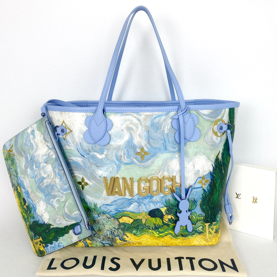 Pre-owned Louis Vuitton X Jeff Koons Speedy Vincent Van Gogh Masters 30  Lavender Multicolor | ModeSens