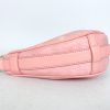 MCM Pink Small Aren Crescent Hobo in Vitos